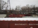 CP 8744 in the Snow